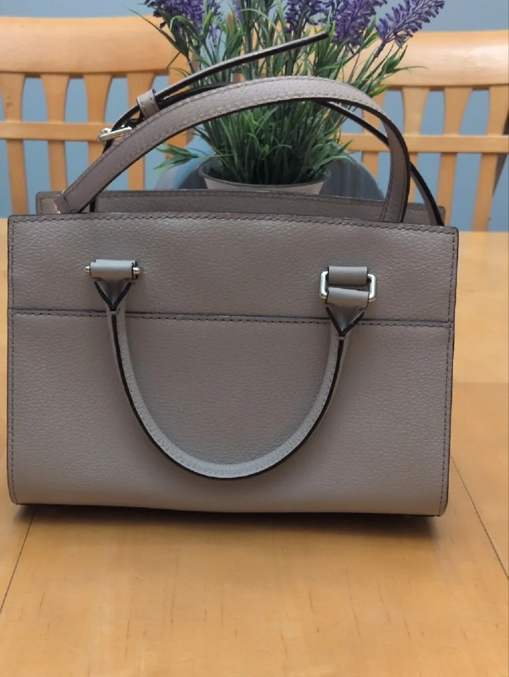 kate spade structured leather